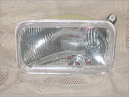 Head Lamp - Glass, Plastic, 150x100x50 mm, 1000lm, 12V, 60W | Bright Light, Durable, Easy Install, Clear Vision