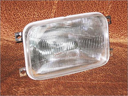 Head Lamp - Glass Metal 10x5x3 cm, 3200K 1000 Lumens, Bright Light Durable Design