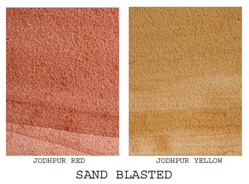 JODHPUR RED & YELLOW SAND BLASTED