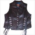 Ladies Leather Vest