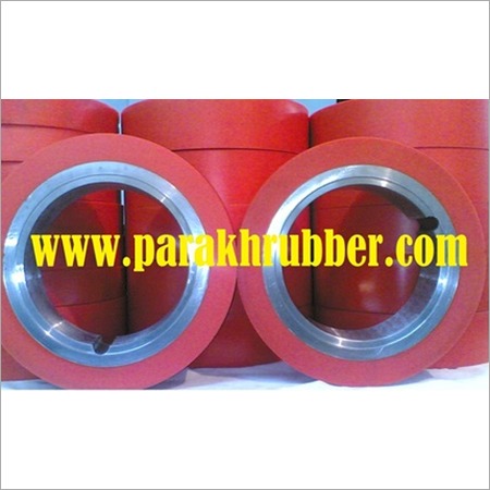 Polyurethane Wheels, Slitting spacers By PARAKH RUBBER HOUSE
