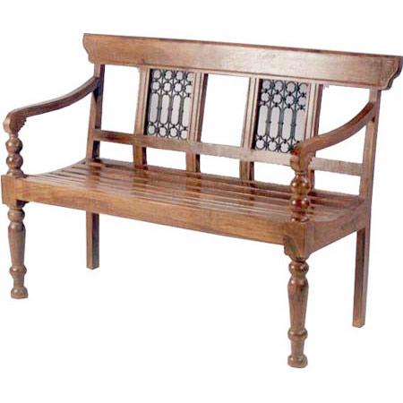 wooden handcrafted Bench