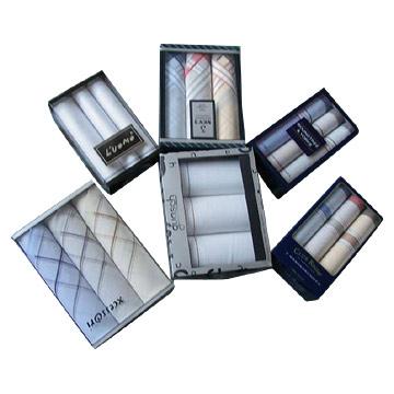 Gents Handkerchiefs - Cotton, 12x12 Inches, White | Soft, Absorbent, Durable, Stylish, Pocket-Sized, 3 Pack