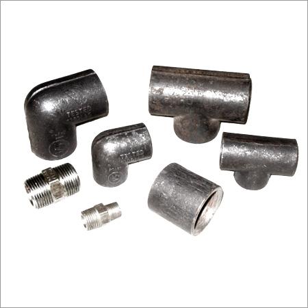 Forged Pipe Fittings - Carbon Steel 15-100 mm Black PN16 Pressure Corrosion Resistant Durable