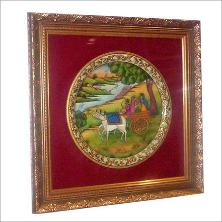 Marble Plate Painting