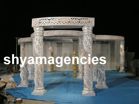 Fiber Crystal Mandap