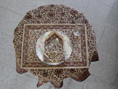 Blockprinted Table Linen
