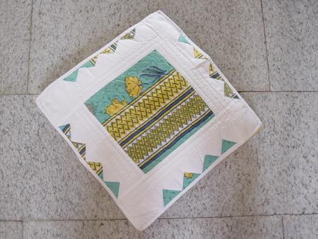 Quilted Patchwork Cushion Cover