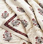 White Background Quilts