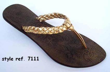 Leather Slipper