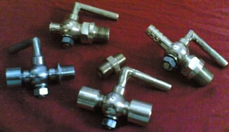 Brass cocks & adaptors