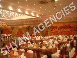 Half Moon Wedding Stage