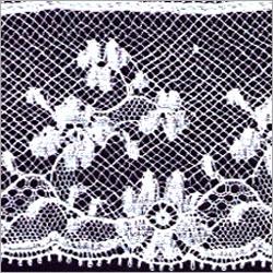 Knitted Embroidered Lace