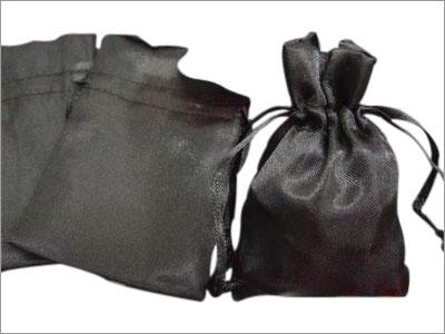 Ribbon Satin Pouch