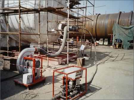 High Velocity Burner & Blower