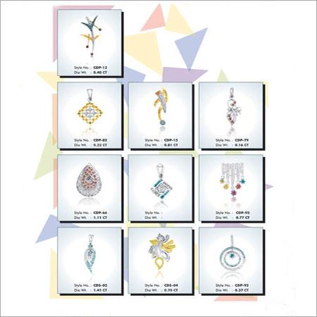 Diamond Studded Pendant