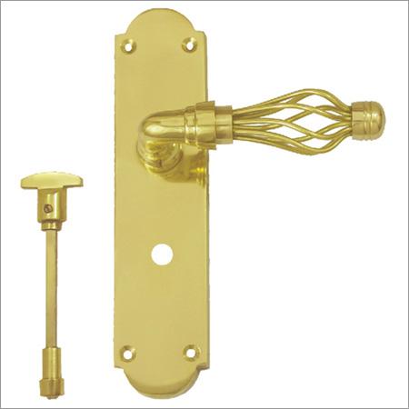 Jali Polished Brass Lock