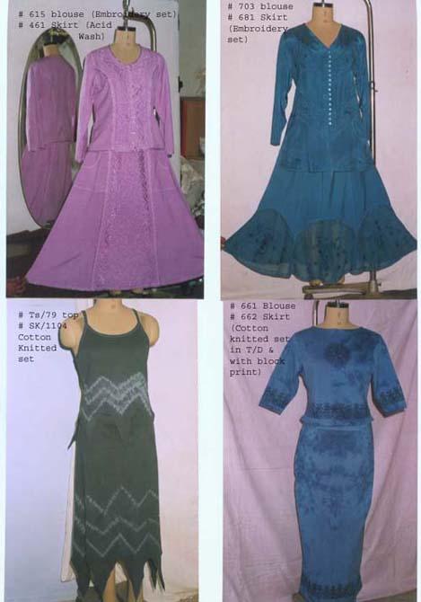 Skirt/Blouse Sets