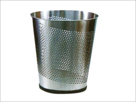 Oval Perforated Stainless Steel Bucket