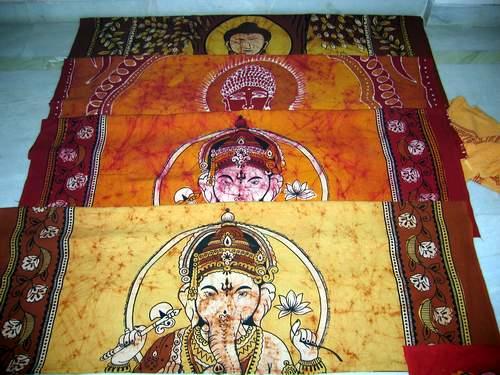 BATIK GANESH BUDDHA