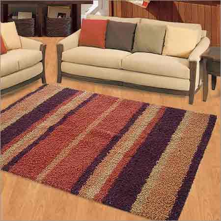 Handloom Carpet(Stripes)