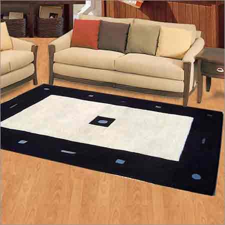 Hand Tufted Carpet with Metal