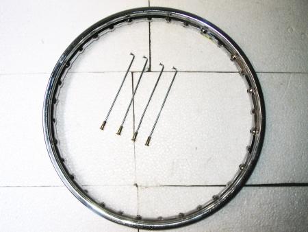 WHEEL RIMS & SPOKES FOR MOTORCYCLES