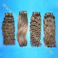 Machine Wefted Hair