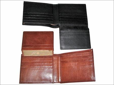 Gents Leather Wallets with Slits for Cards