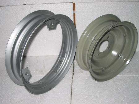 WHEEL RIMS FOR SCOOTERS & 3-WHEELERS