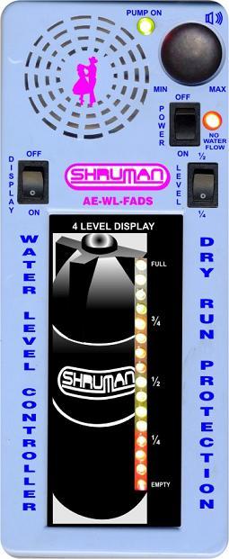 Water Level Display And Fully Automatic Controller (Double Switch Model AE-WL-FADS)