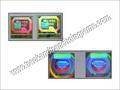 Hologram Serial Number Stickers - Rigid Self-adhesive Rectangular Design | Customizable Size And Color, Exceptional Adhesion, Tamper Evident Options