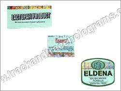 Holographic PVC Labels