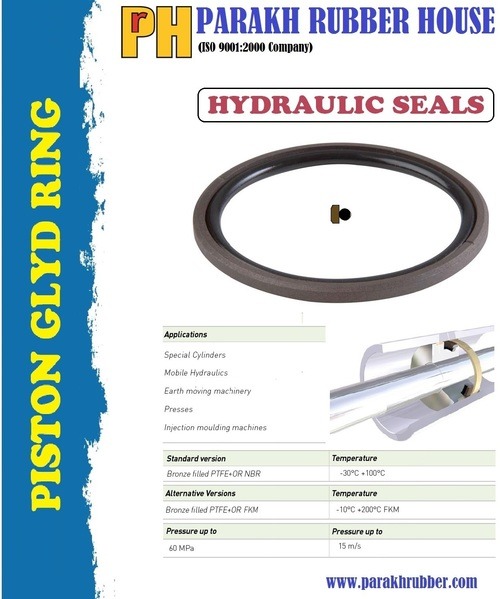 Piston Glyd Ring Application: Hydraulic