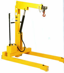 BATTERY OPERATED HYDRAULIC FLOOR CRANE