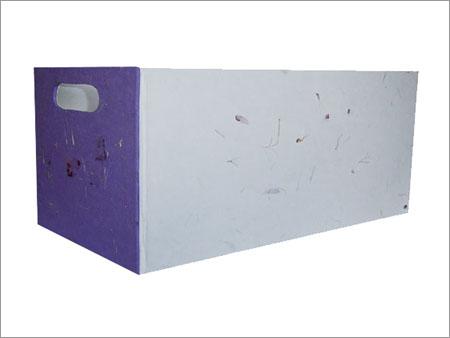 Handmade Paper Dust Bin