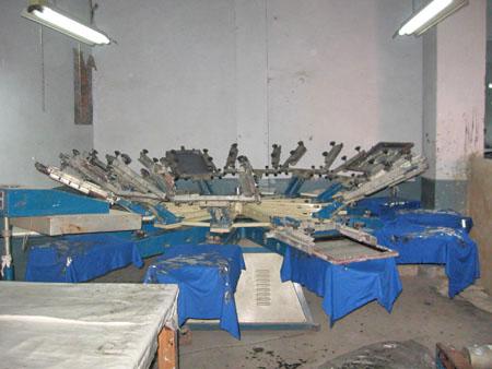 Dying and Printing Unit