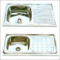 Single Sink With Drain Board