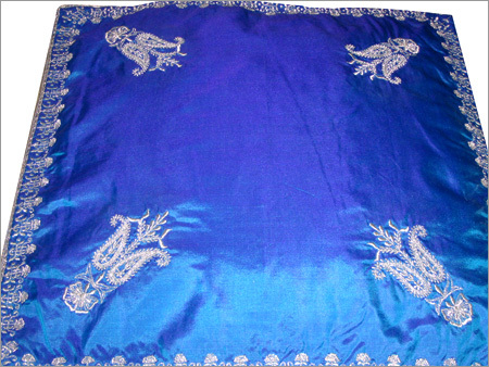 Silver Zari Butti (Cushion Covers)