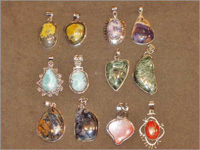 Fancy Silver Pendants
