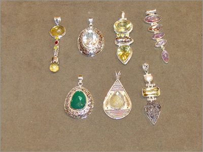 Stone Pendants