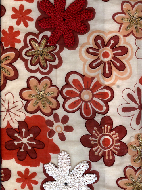 Hand Embroidery Silk Fabrics