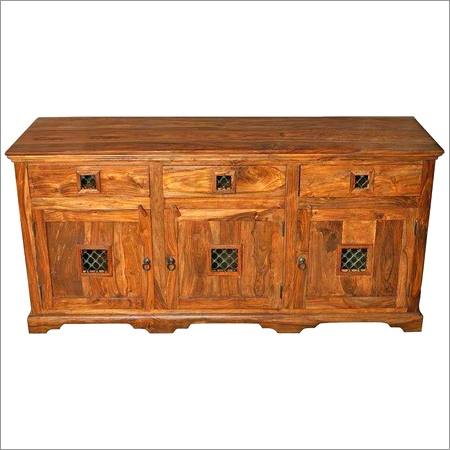 Jali Block 3 Door Sideboard