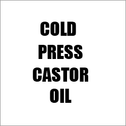 Cold Press Castor Oil