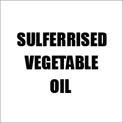 Sulferised Vegetable Oil