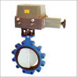 Series Single Phase Quarter Turn Actuator Mounted On Larger Size Butterfly Valve