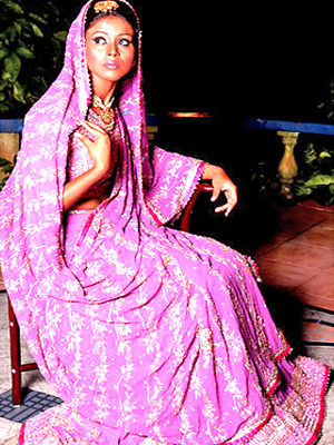 Zardosi Saree