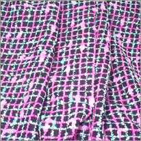 Check Printed Fabric