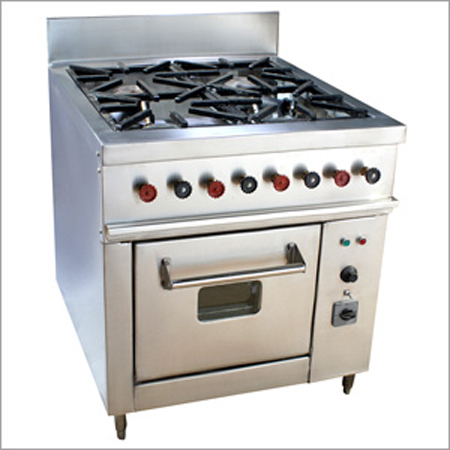 Four Burner Range with Oven
