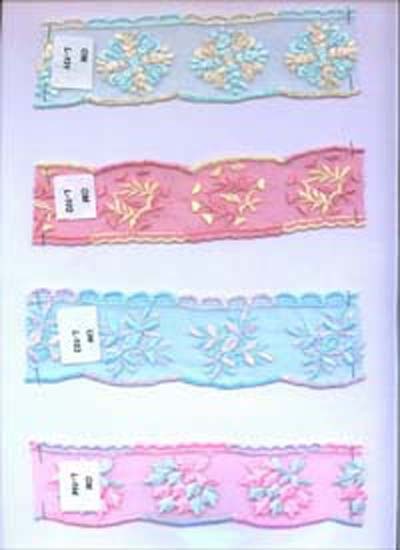 Fancy Laces - Available in more than 300 designs in Light Colours